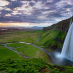 Водопад, Исландия