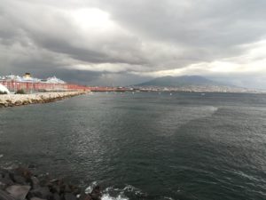 Вид на Везувий